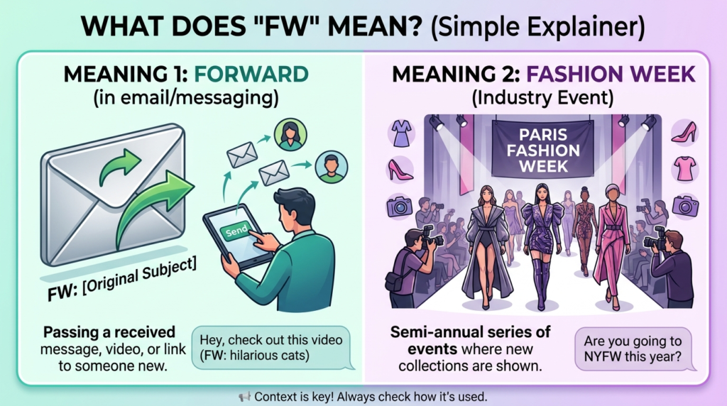Simple Meaning of FW Explained