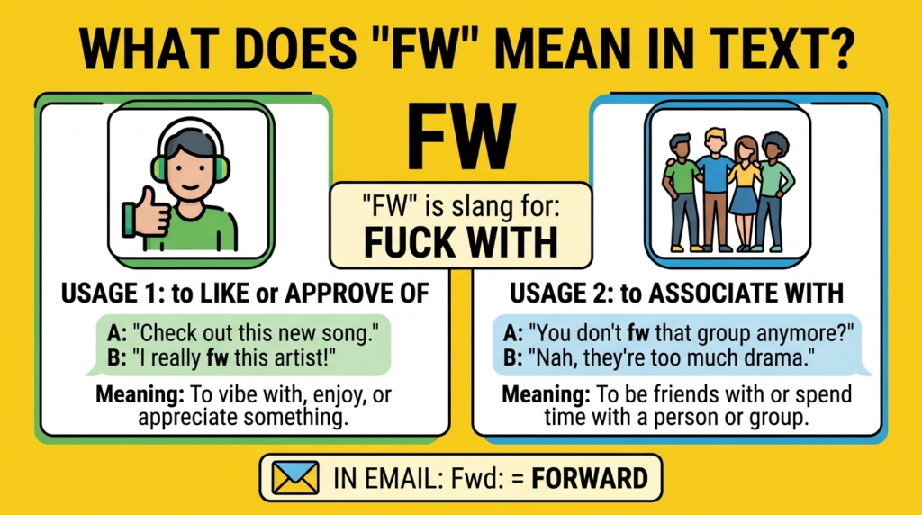What Does FW Mean in Text?