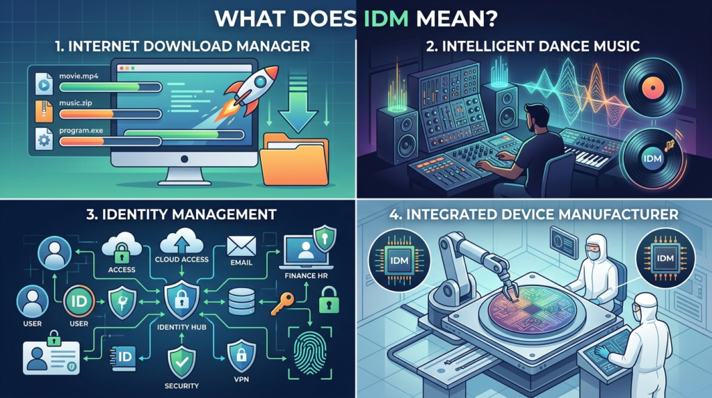 What Does IDM Mean?