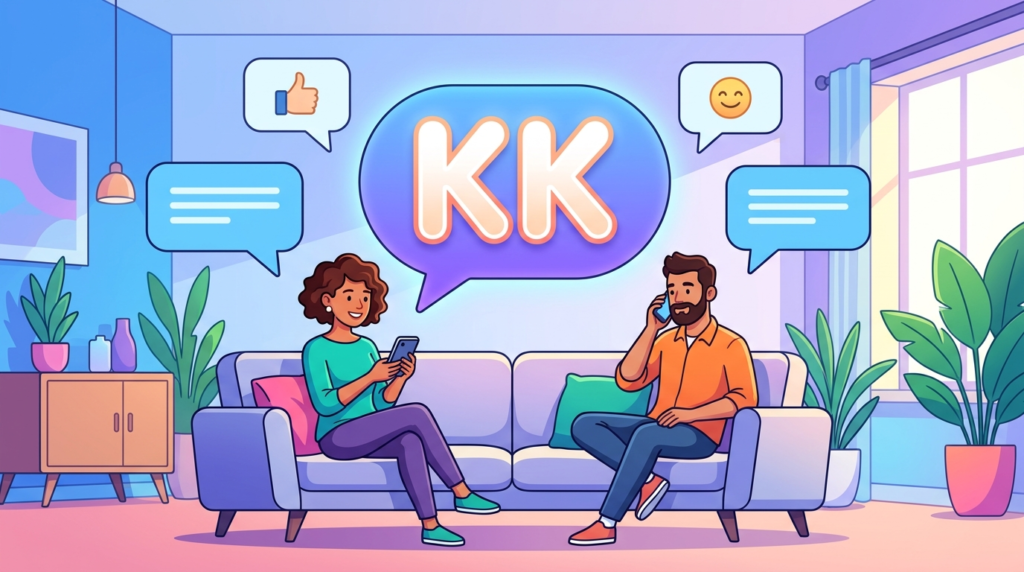 What does KK mean in Chat Mean