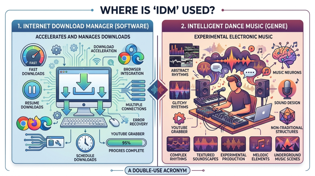 Where Is “IDM” Used?
