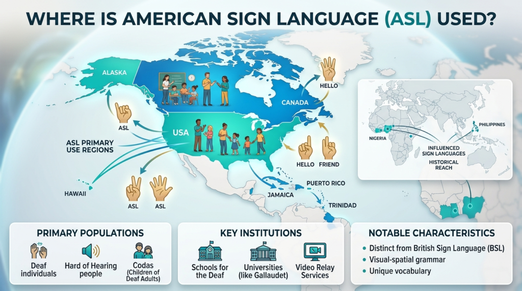 Where Is ASL Used?