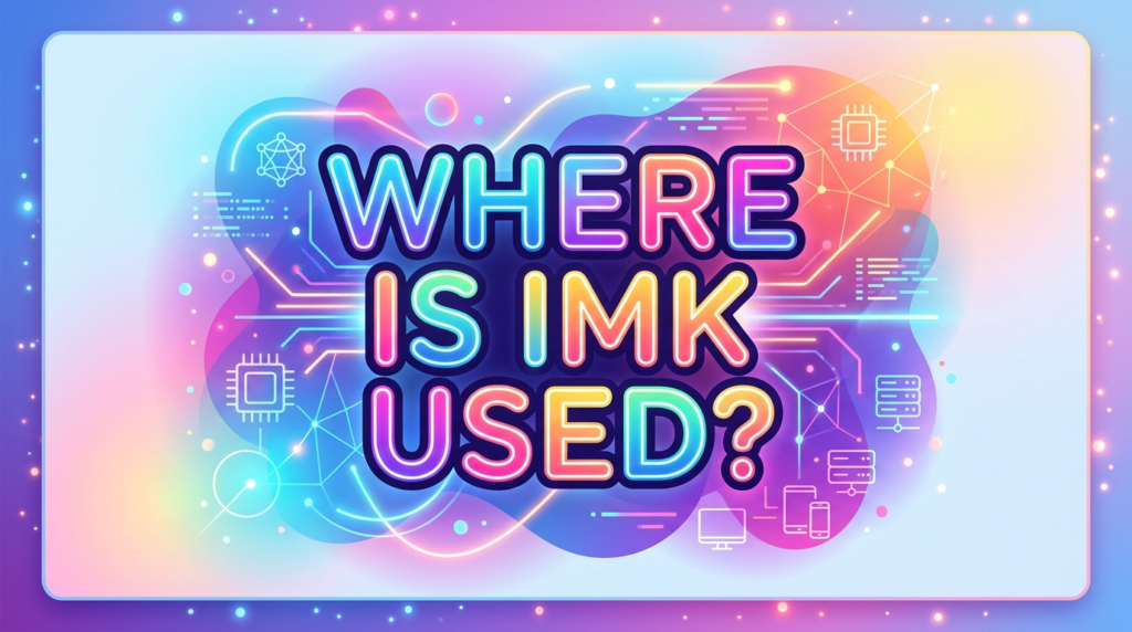 Where Is IMK Used?