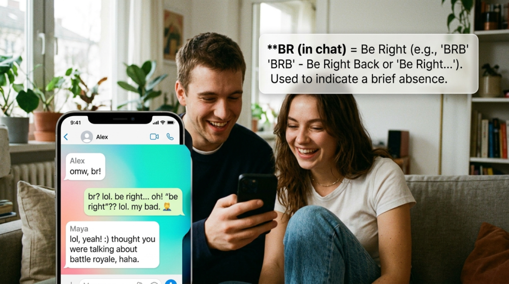 What Does BR Mean in Chat?