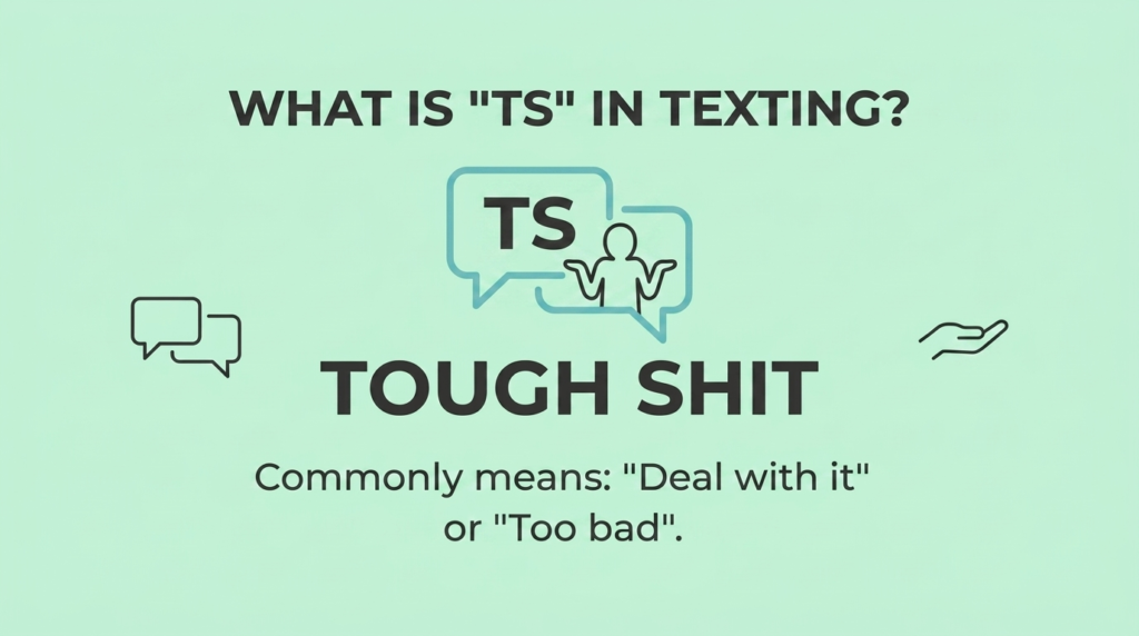 What Does TS Mean in Texting?