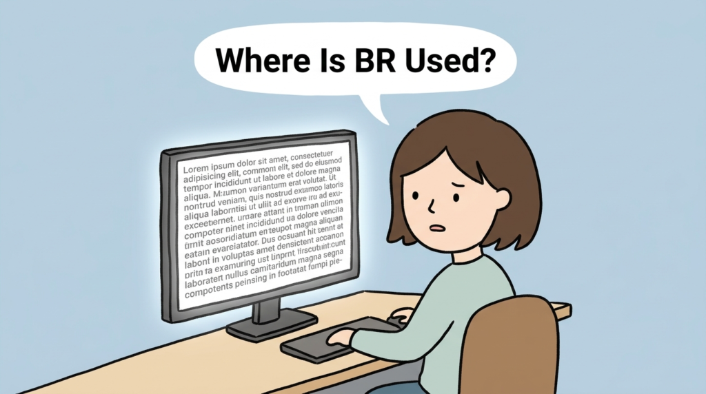Where Is BR Used?
