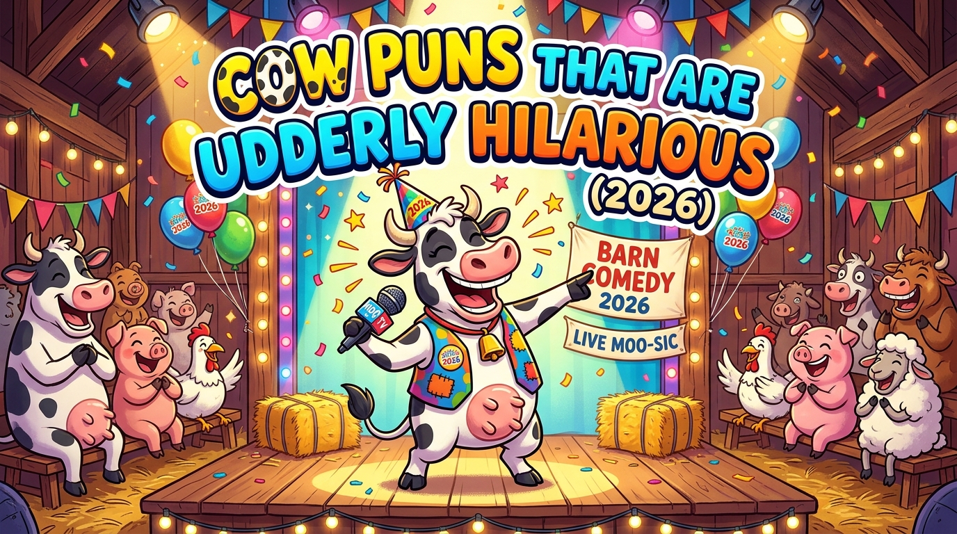 Cow Puns That Are Udderly Hilarious (2026)