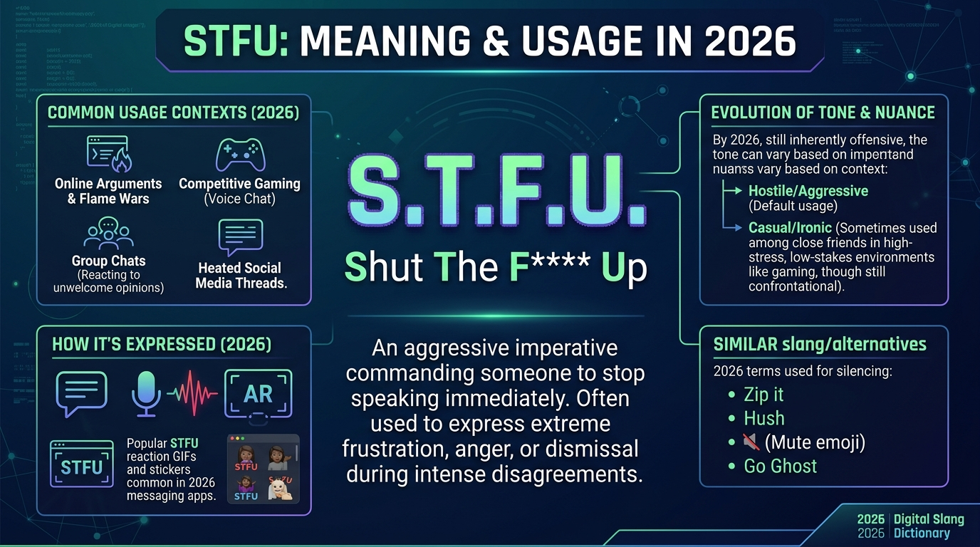 STFU Meaning (2026)