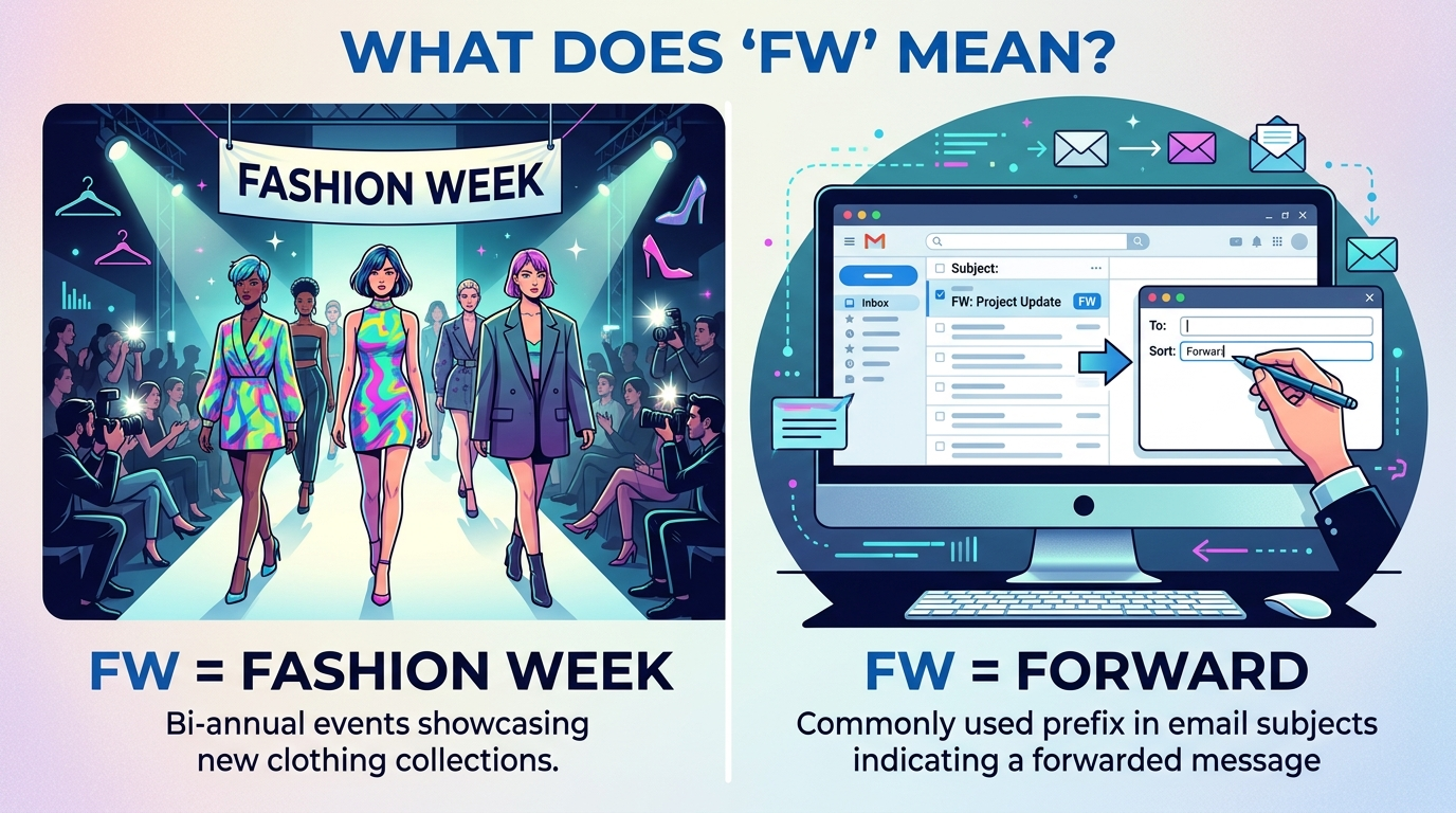 What Does FW Mean in Text? (2026)