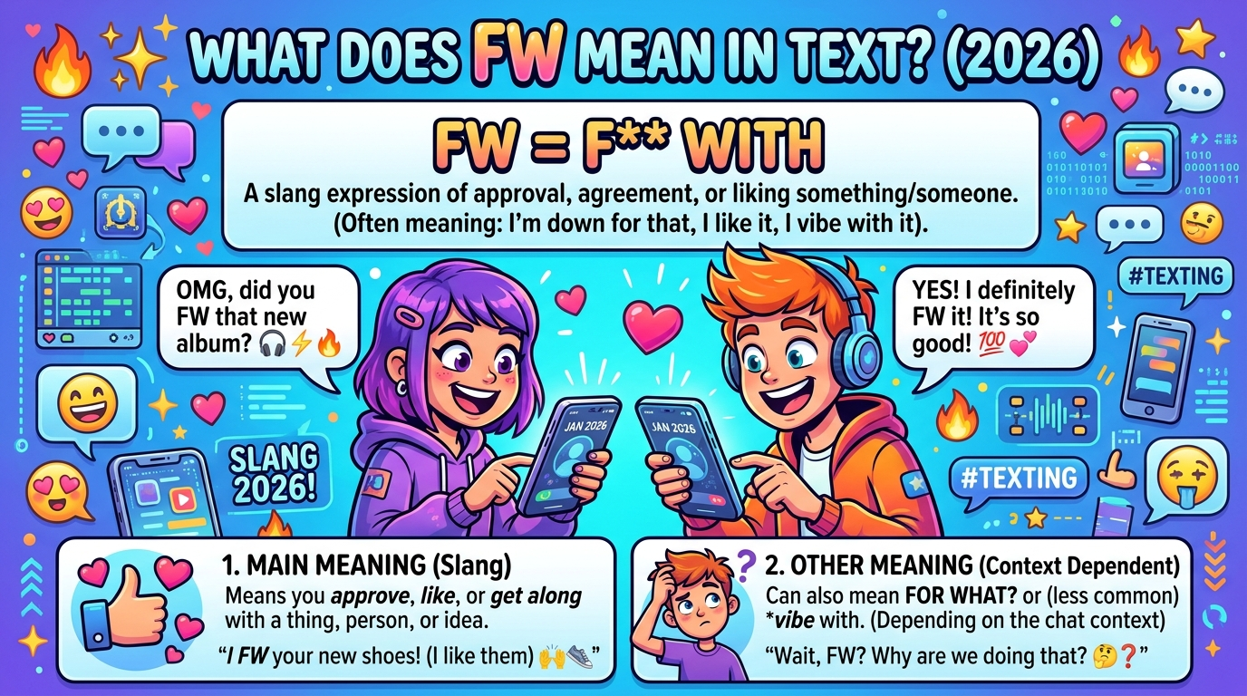 What Does FW Mean in Text ? (2026)