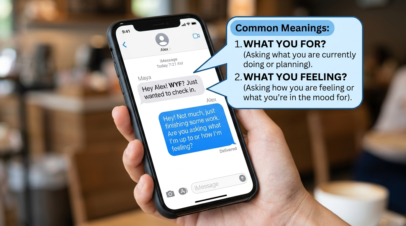 What Does WYF Mean in Text? (2026)