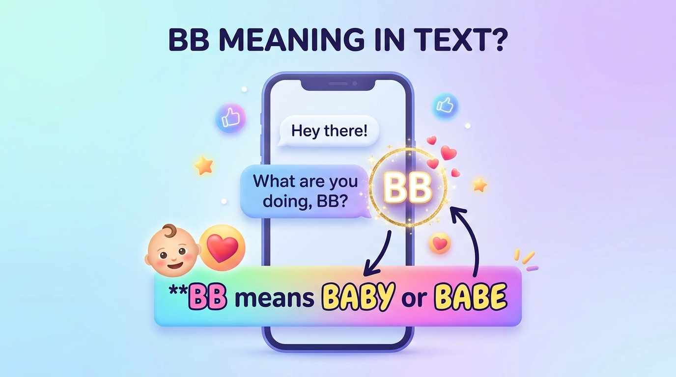 BB Meaning in Text
